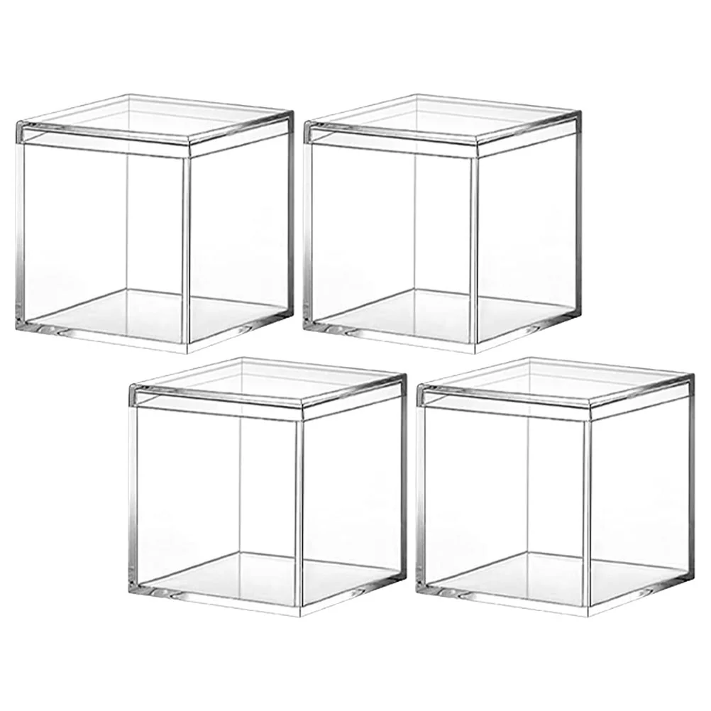 10pcs 6.5x6.5cm 10x10cm Acrylic Candy Box Goodie Bags Clear Chocolate Plastic Wedding Party Favor Packing Box Container
10pcs 6.5x6.5cm 10x10cm Acrylic Candy Box Goodie Bags Clear Chocolate Plastic Wedding Party Favor Packing Box Container