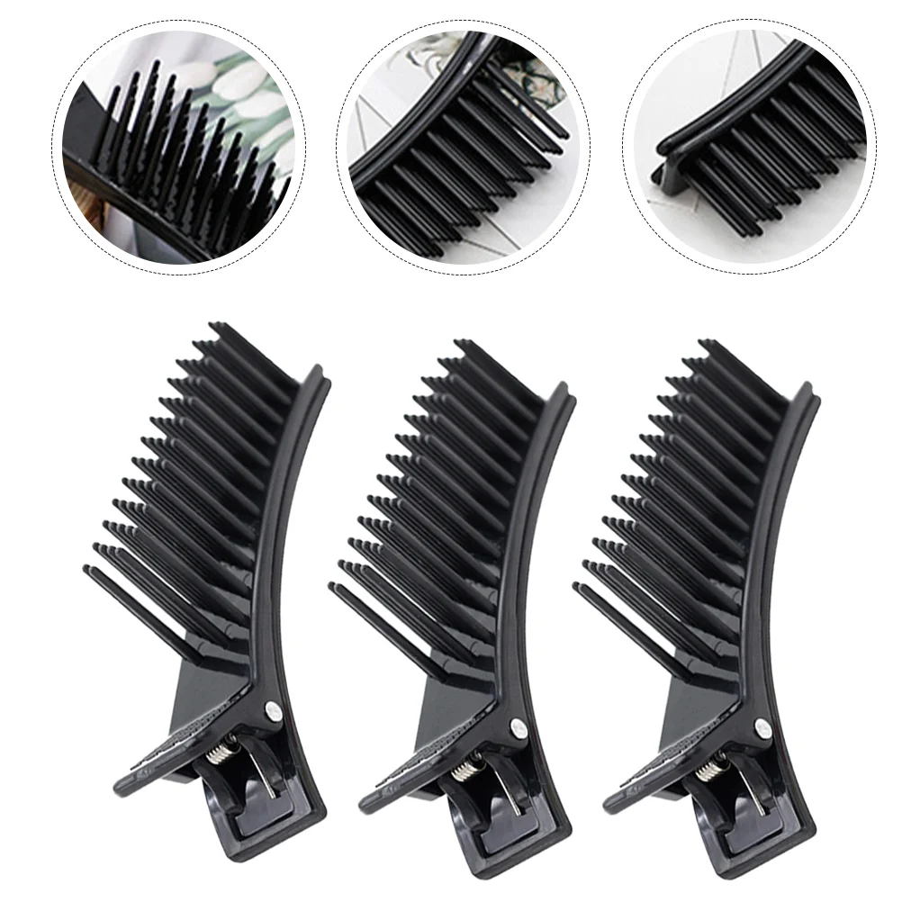 

3 Pcs Hair Barrettes Girl Cutting Clips for Styling Hairdressing Hairpin Major Abs Women's