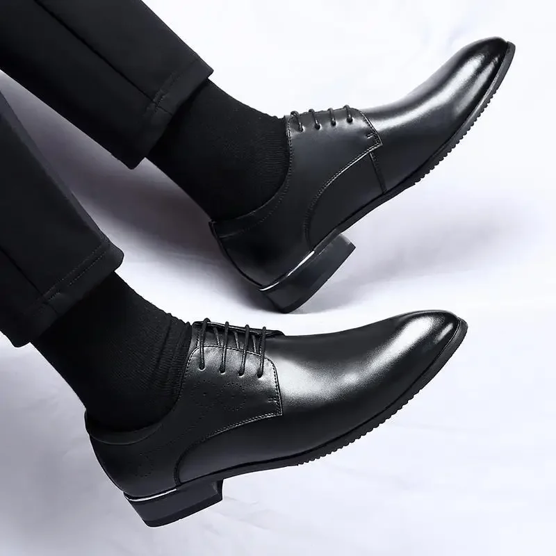 Italian Men's Flats Luxury Genuine Leather Dress Shoes Handmade Square Toe Laces Business Party Social Shoes
Italian Men's Flats Luxury Genuine Leather Dress Shoes Handmade Square Toe Laces Business Party Social Shoes