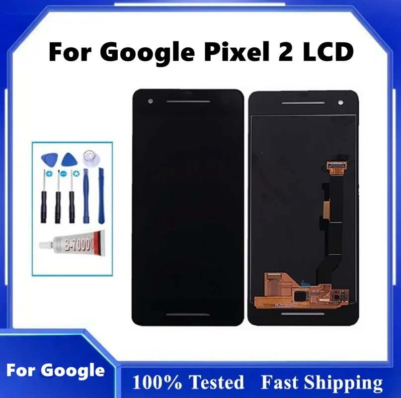 100% Tested 5.0" LCD Display For Google Pixel 2 G011A Touch Screen Digitizer Assembly Replacement For Google Pixel2 LCD
100% Tested 5.0" LCD Display For Google Pixel 2 G011A Touch Screen Digitizer Assembly Replacement For Google Pixel2 LCD
