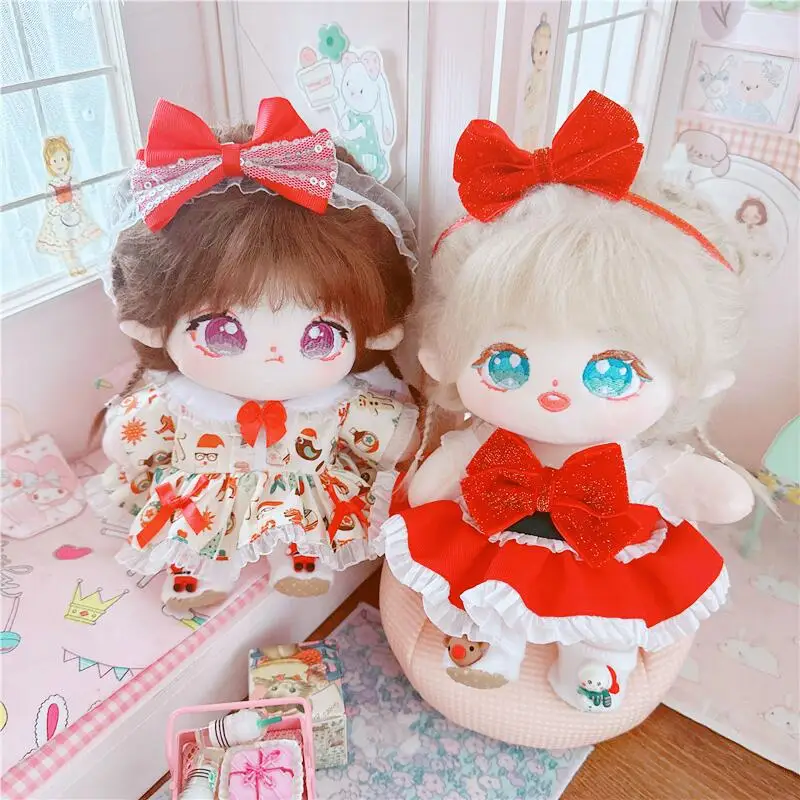20cm Cute Christmas Sweet Girls Suit Doll Kawaii Stuffed Customization Figure Toys Red Dress 1/8 BJD Doll for Girls Xmas Gifts
20cm Cute Christmas Sweet Girls Suit Doll Kawaii Stuffed Customization Figure Toys Red Dress 1/8 BJD Doll for Girls Xmas Gifts