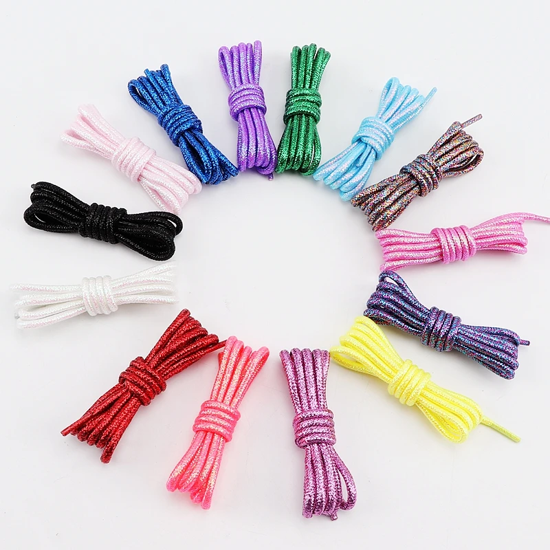 Fashion Glitter Shoe laces Colorful Round Shoelaces Running Sneakers Laces 100/120/140/160/180CM Boots Shoelace for Shoes
Fashion Glitter Shoe laces Colorful Round Shoelaces Running Sneakers Laces 100/120/140/160/180CM Boots Shoelace for Shoes