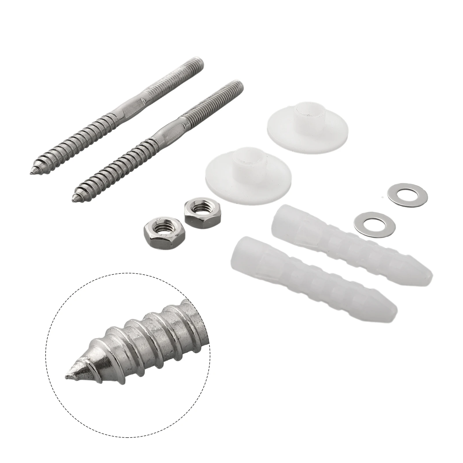 Effortless Stainless Steel Screw Bolt Kit For Easy For Wall Mount Basin Sink Installation Bathroom Accessories
Effortless Stainless Steel Screw Bolt Kit For Easy For Wall Mount Basin Sink Installation Bathroom Accessories