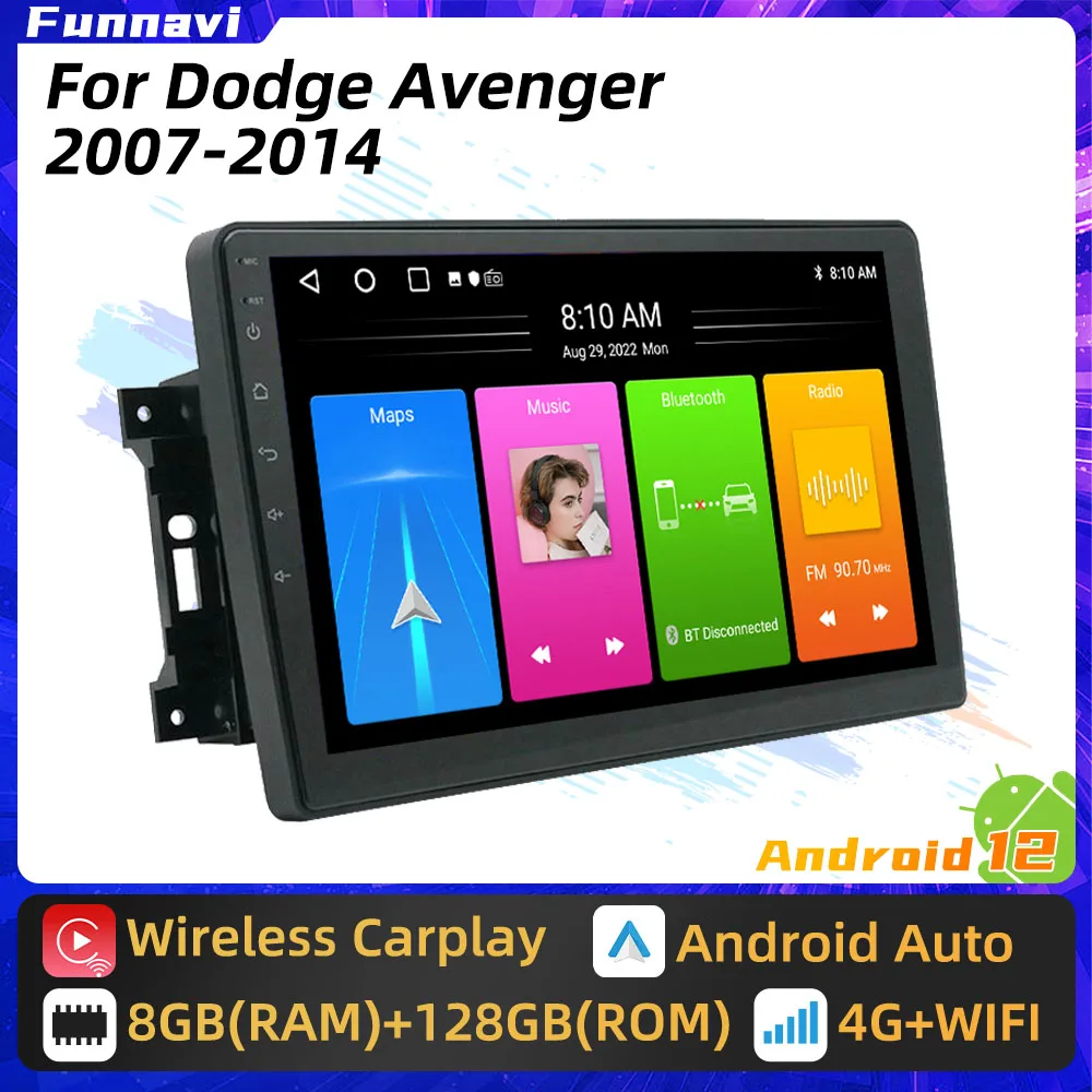 2 Din Android Car Radio Stereo for Dodge Avenger 2007 - 2014 GPS WIFI Navigation Autoradio Car Multimedia Player Head Unit Audio
2 Din Android Car Radio Stereo for Dodge Avenger 2007 - 2014 GPS WIFI Navigation Autoradio Car Multimedia Player Head Unit Audio