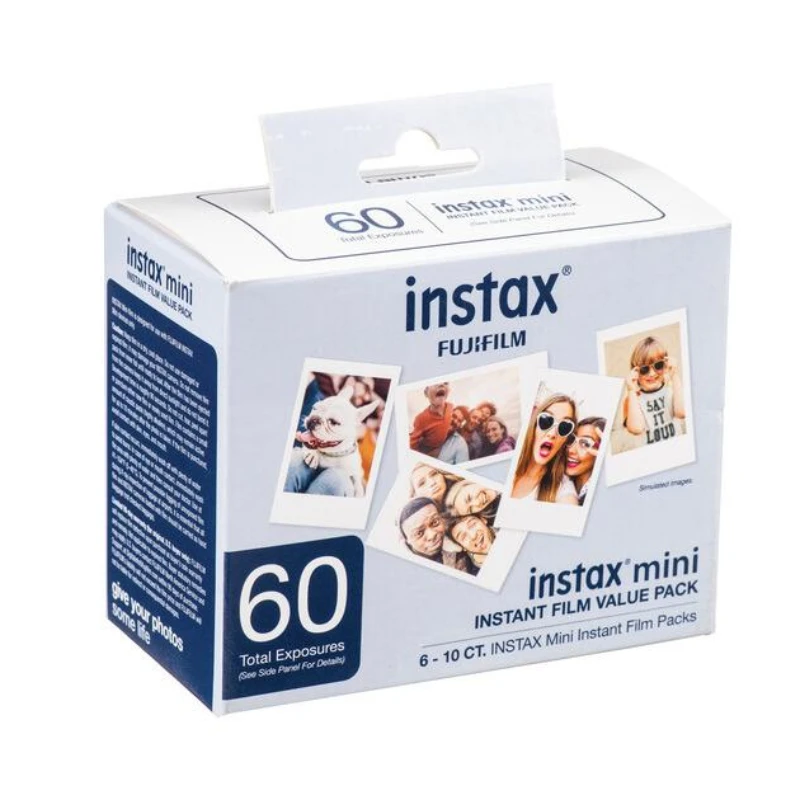 

Origin Fujifilm Instax Mini Film 60 Sheets for Fuji Instant Cameras Instax Mini 12 11 9 40 70 90 Link 2 EVO Instax Film Paper