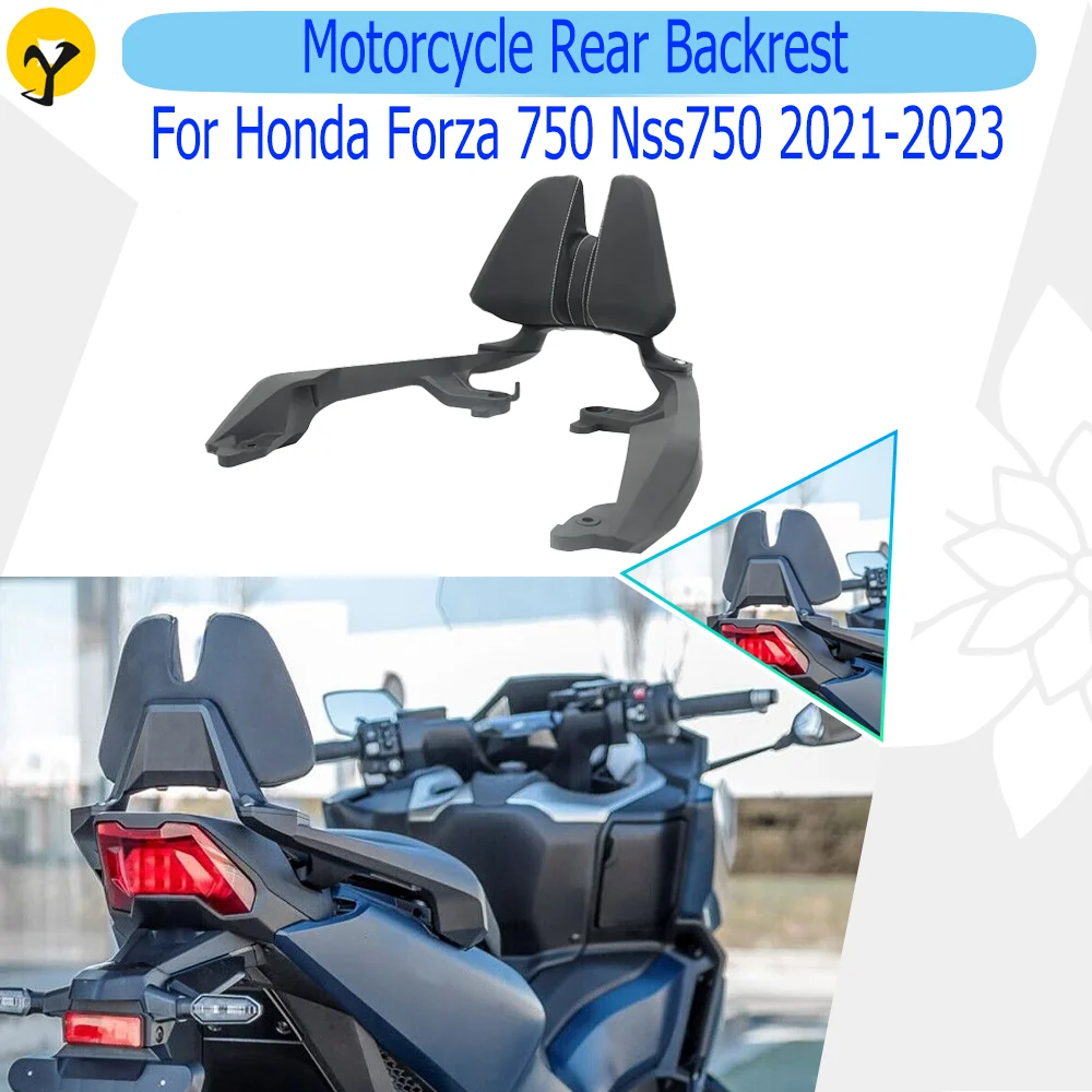 

For Honda Forza750 Nss750 X-ADV750 2021 2022 2023 Motorcycle Passenger Backrest Seat Rear Backrest Back Rest Pad Accessories