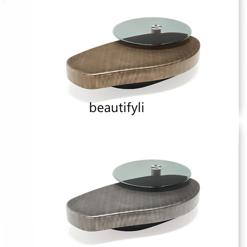 Italian Light Luxury Home Living Room Stainless Steel Special-Shaped Design High-End Creative Coffee Table
Italian Light Luxury Home Living Room Stainless Steel Special-Shaped Design High-End Creative Coffee Table