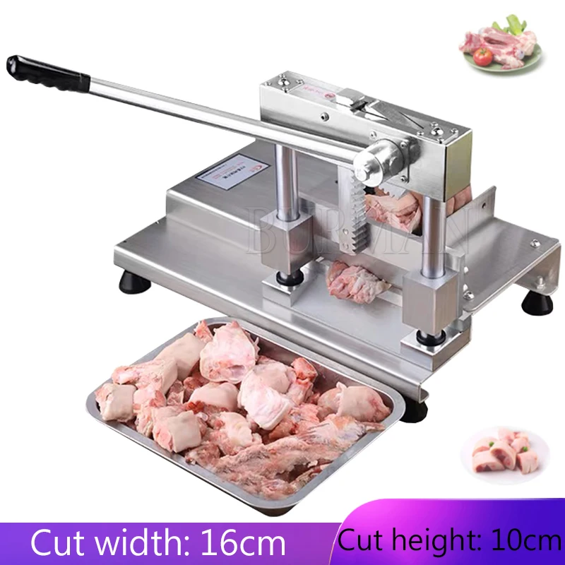 Commercial Bone Cutting Machine Frozen Meat Bone Sawing Machine Stainless Steel Manual Meat Cutter For Ribs Fish Meat
Commercial Bone Cutting Machine Frozen Meat Bone Sawing Machine Stainless Steel Manual Meat Cutter For Ribs Fish Meat