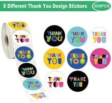 Thank You Sticker Colorful Watercolor Sealing Labels 500pcs/roll for Gift Wrapping Envelope Packaging Decorations Kids Stickers
Thank You Sticker Colorful Watercolor Sealing Labels 500pcs/roll for Gift Wrapping Envelope Packaging Decorations Kids Stickers