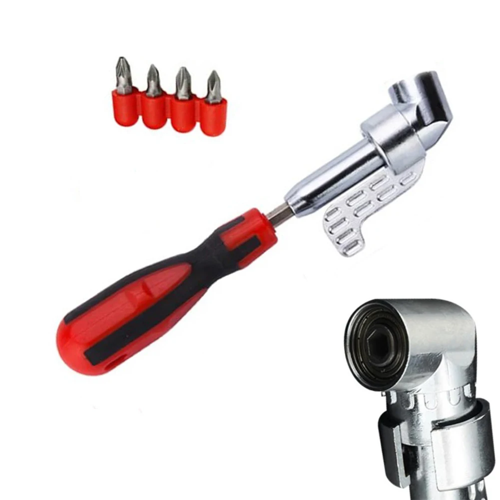 1pcs 105 Degree Right Angle Drill Adapter Extension Bit Electric Drills Cornerer Rotary Handle With Screwdriver Bits
1pcs 105 Degree Right Angle Drill Adapter Extension Bit Electric Drills Cornerer Rotary Handle With Screwdriver Bits