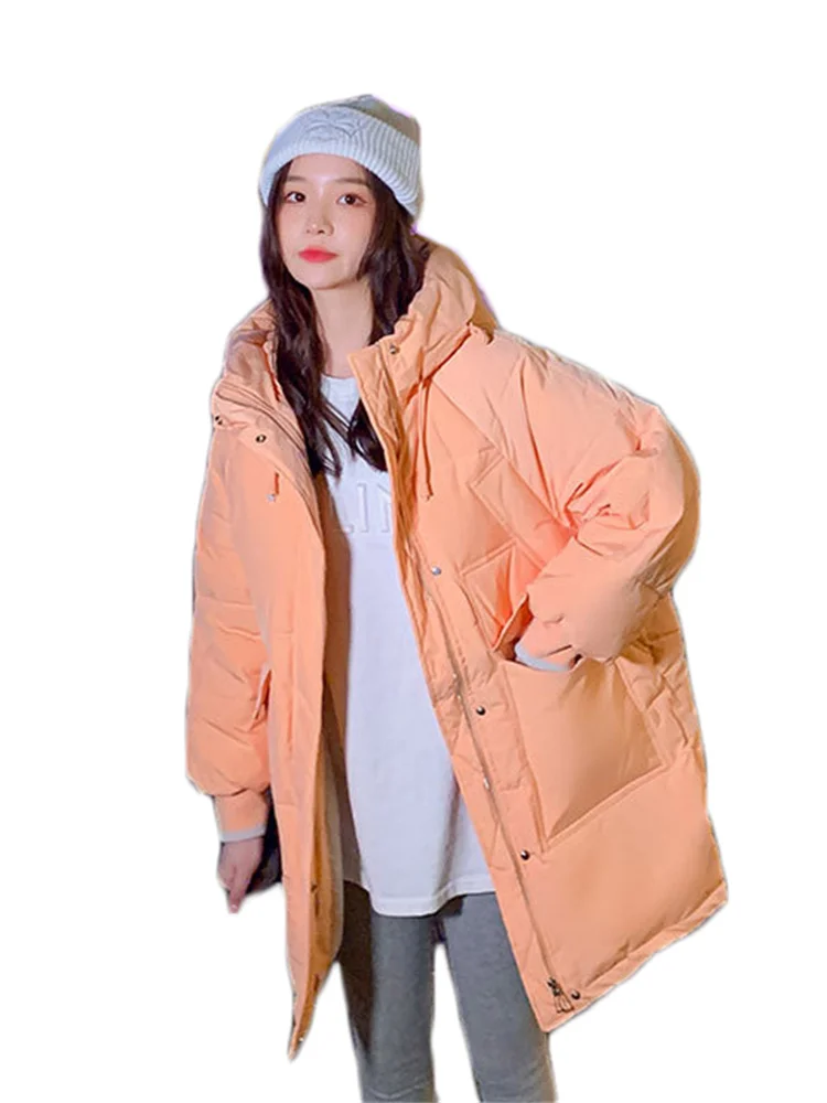 2023 New Milk Orange Down Cotton Coat Women's Winter Mid Length Small Girls Thickened Cotton Coat Loose Anti Cold Warmth Jacket
2023 New Milk Orange Down Cotton Coat Women's Winter Mid Length Small Girls Thickened Cotton Coat Loose Anti Cold Warmth Jacket