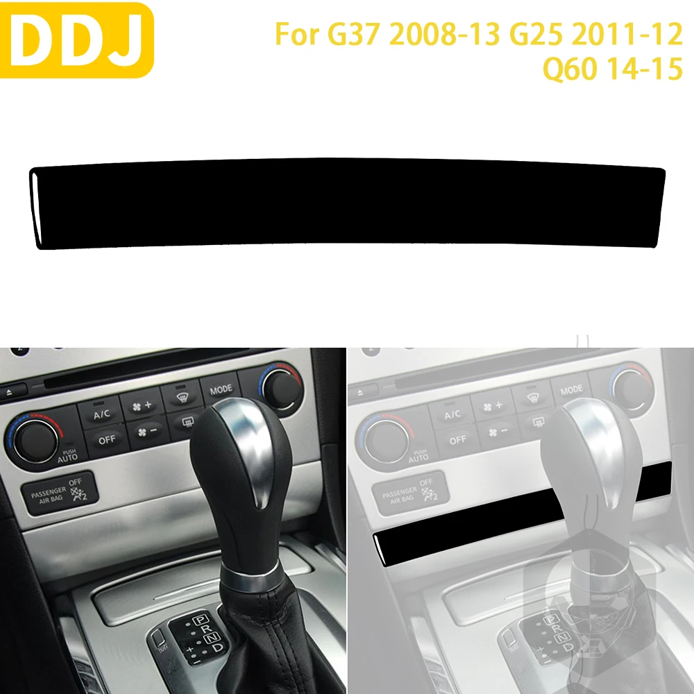 For Infiniti G37 G25 Q60 Accessories Car Gloss Black Plastic Interior Cigarette Lighter Cover Trim Sticker Set
For Infiniti G37 G25 Q60 Accessories Car Gloss Black Plastic Interior Cigarette Lighter Cover Trim Sticker Set