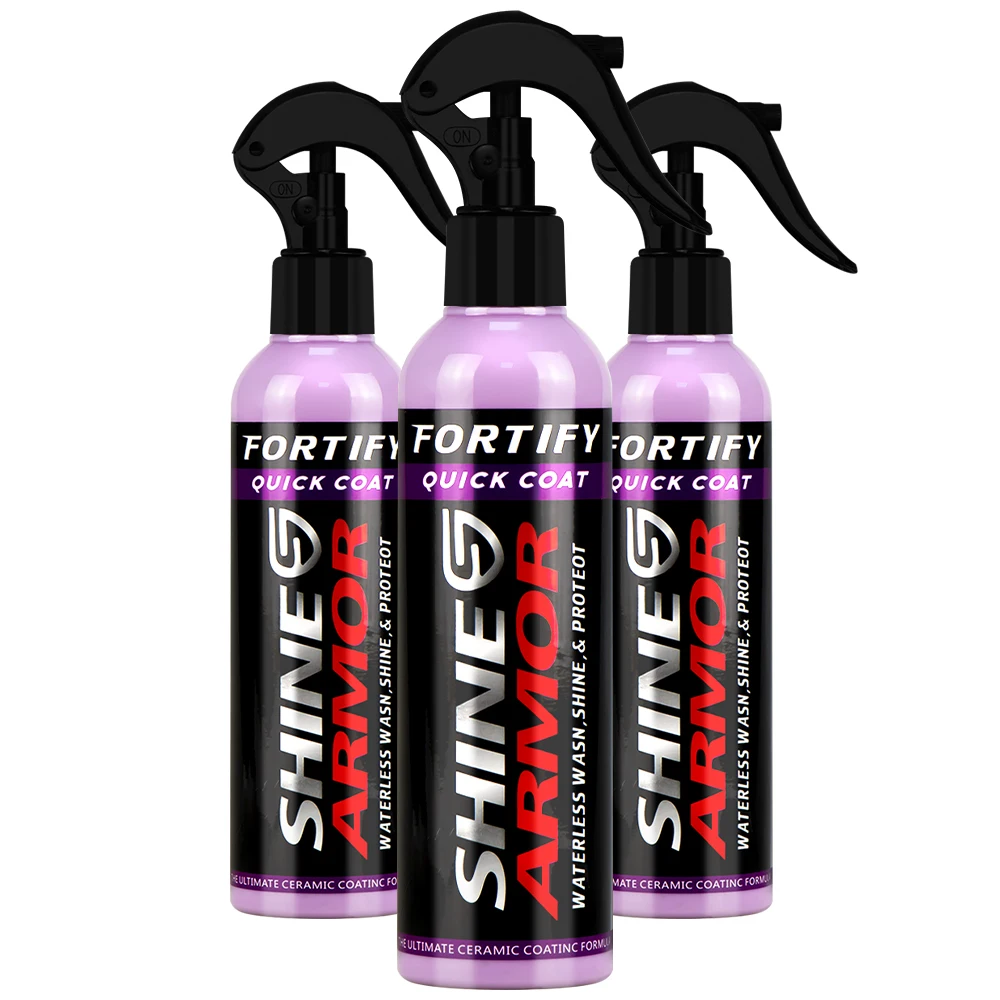 SHINE ARMOR Fortify Quick Coat Ceramic Coating Car Wax Polish Spray Waterless Car Wash&Wax Hydrophobic Top Coat Polish
SHINE ARMOR Fortify Quick Coat Ceramic Coating Car Wax Polish Spray Waterless Car Wash&Wax Hydrophobic Top Coat Polish