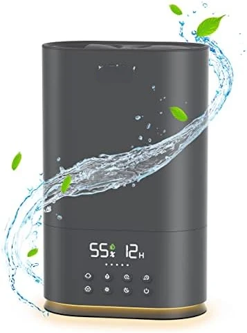 Увлажнители для спальни, большие помещения, на 5 раз быстрее, 6L BoostMist™Тихий ультразвуковой увлажнитель холодного тумана для растений/детей, 90 часов воздуха V
Увлажнители для спальни, большие помещения, на 5 раз быстрее, 6L BoostMist™Тихий ультразвуковой увлажнитель холодного тумана для растений/детей, 90 часов воздуха V