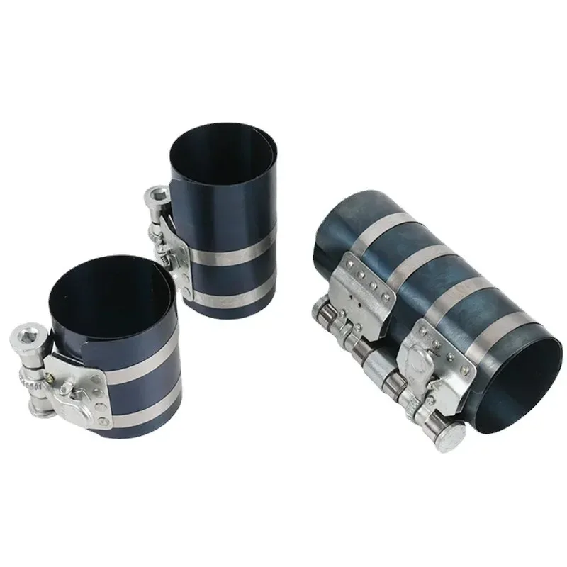 Piston Ring Compressor Tool 6 Inch, with Adjustable Safety Screws, Adjustment Range 60-195mm, Car Engine Piston Ring Compressor
Piston Ring Compressor Tool 6 Inch, with Adjustable Safety Screws, Adjustment Range 60-195mm, Car Engine Piston Ring Compressor
