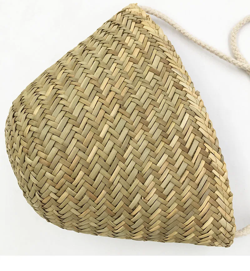 Natural Shell Straw Bag - Bohemian Woven Crossbody Summer Handbag 8 S54c658987c2d435aa643314b0609e896t