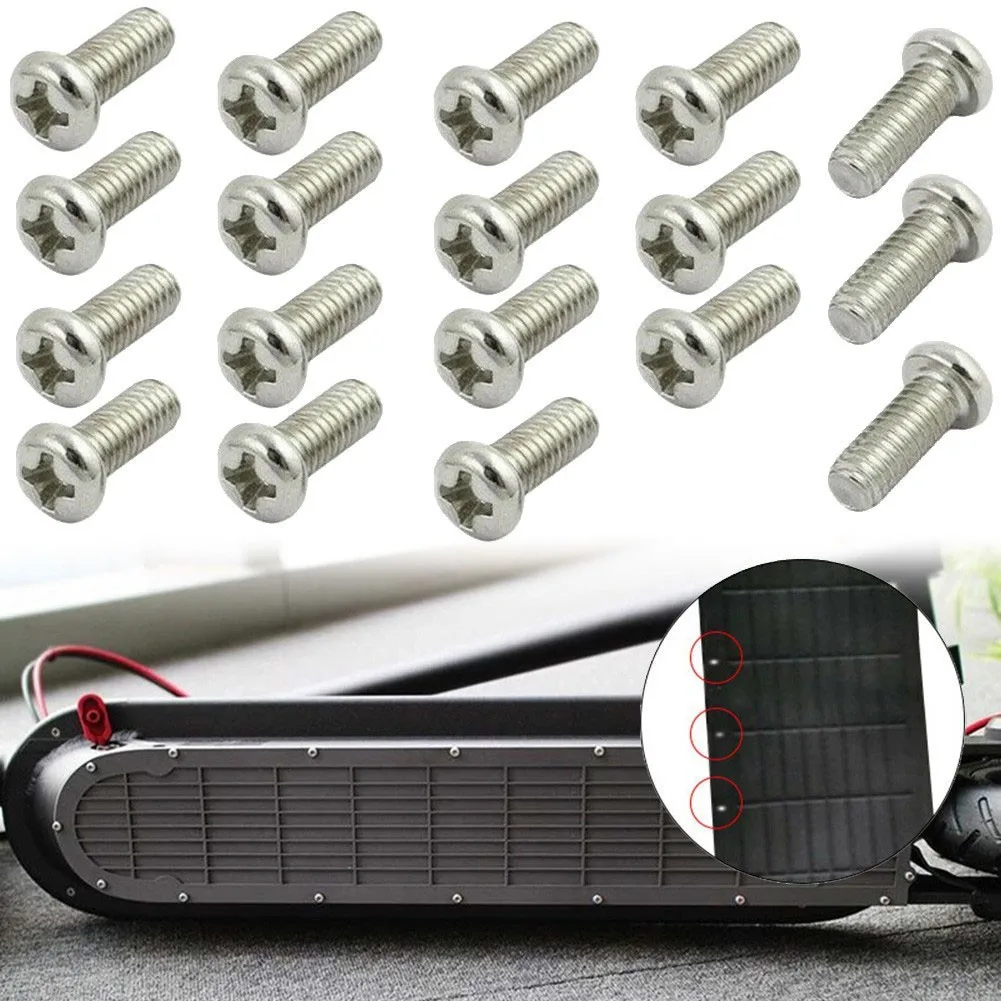 18pcs Electric Scooter Floor Screw Stainless Steel Wear-resistant /Durable For NINEBOT Max G30 Electric Scooter Universal Bolt
18pcs Electric Scooter Floor Screw Stainless Steel Wear-resistant /Durable For NINEBOT Max G30 Electric Scooter Universal Bolt