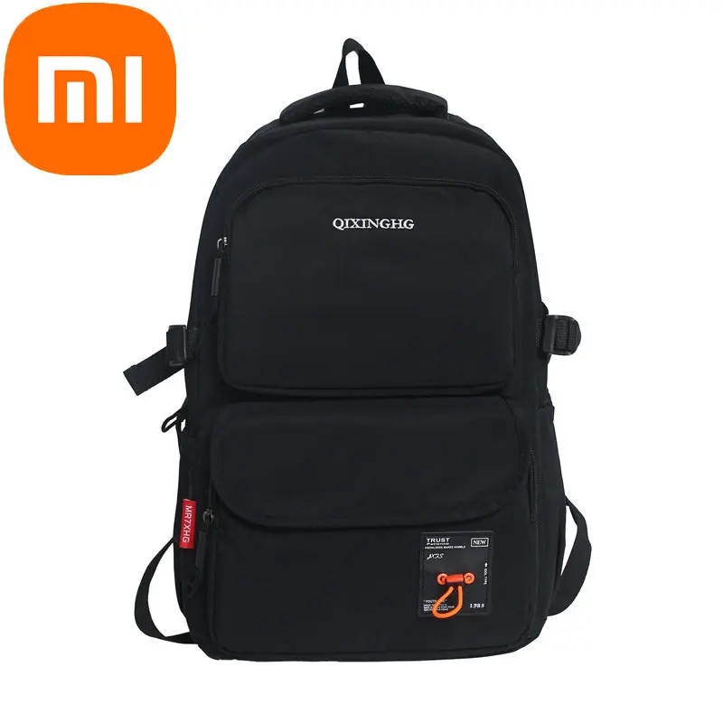 Рюкзак Xiaomi для мужчин и женщин, вместительный ранец для старших классов, колледжа, удобная Водонепроницаемая трендовая сумка 
Рюкзак Xiaomi для мужчин и женщин, вместительный ранец для старших классов, колледжа, удобная Водонепроницаемая трендовая сумка