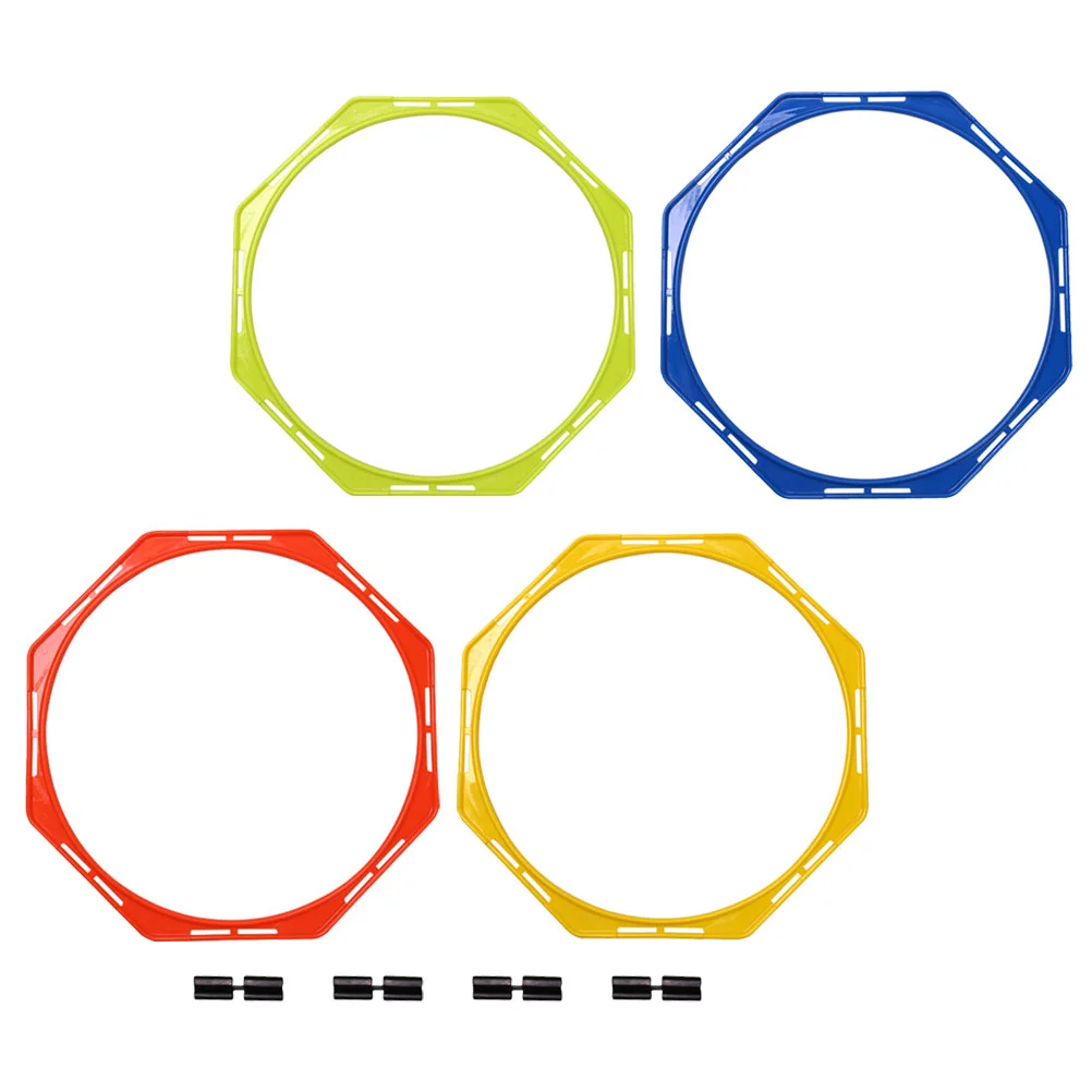 4Pcs Professional Football Training Rings Portable Speeds Train Rings Training Agility Circles
4Pcs Professional Football Training Rings Portable Speeds Train Rings Training Agility Circles
