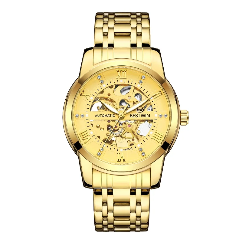 New Style Hollow Men Automatic Mechanical Watch Steampunk Transparent Dial Mens Self Winding Wrist Watches Men
New Style Hollow Men Automatic Mechanical Watch Steampunk Transparent Dial Mens Self Winding Wrist Watches Men