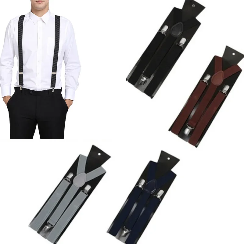 Fashion Women Men Unisex Clip on Braces Elastic Slim Suspender Y Back Suspenders Male Pants
Fashion Women Men Unisex Clip on Braces Elastic Slim Suspender Y Back Suspenders Male Pants