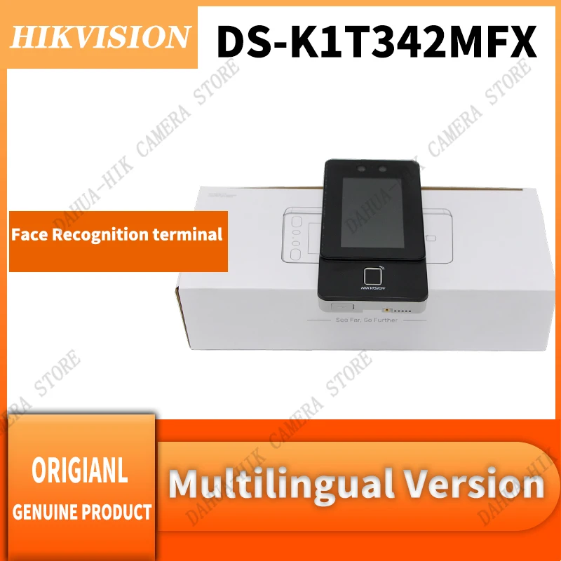 

Hikvision DS-K1T342MFX 2MP 4.3-inch Two-way Audio support Face Recognition IP65 Video Intercom smart home