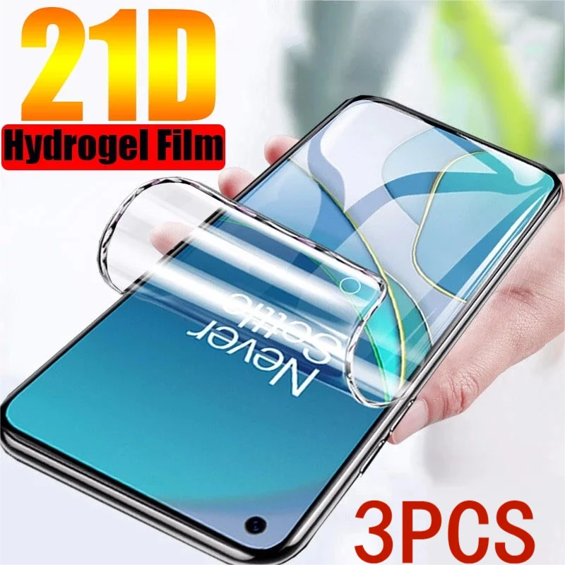 

3Pcs For Oneplus Nord N10 5G Hydrogel Film For OnePlus Nord N10 N100 2 N200 CE 5G 9 9R 8T 8 8 Pro Screen Protector Phone Film