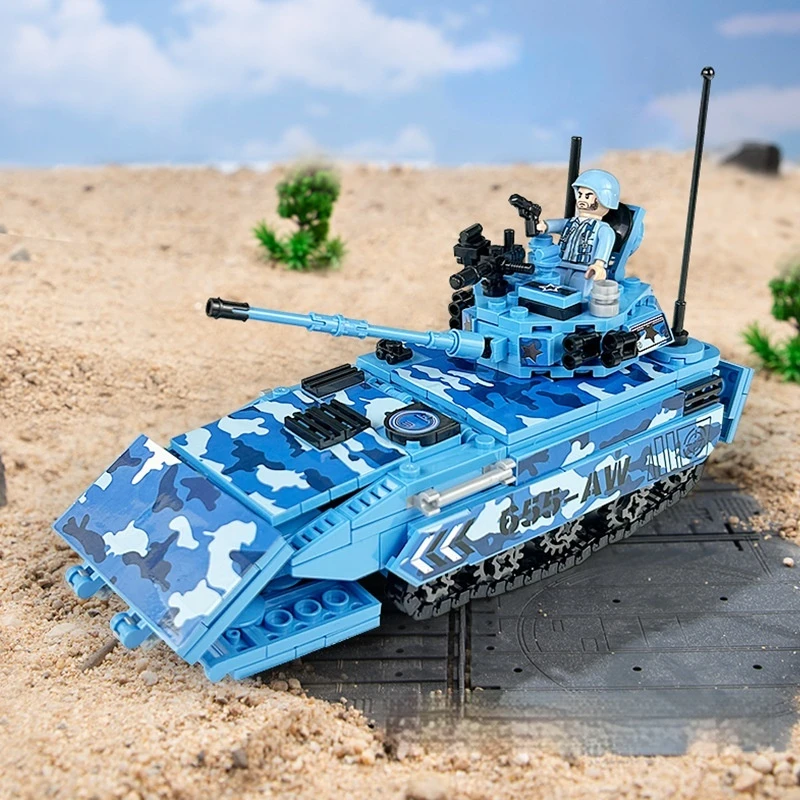 19.5x7.3x13cm New Fun Small Particle Building Blocks Tank Tank Model Decoration Children's Puzzle Mosaic Toy Children's Gift
19.5x7.3x13cm New Fun Small Particle Building Blocks Tank Tank Model Decoration Children's Puzzle Mosaic Toy Children's Gift
