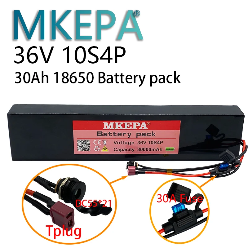 10S4P 36V 30ah, 18650 lithium battery pack suitable for scooters, electric bicycles, built-in 30A BMS, and fuse device
10S4P 36V 30ah, 18650 lithium battery pack suitable for scooters, electric bicycles, built-in 30A BMS, and fuse device