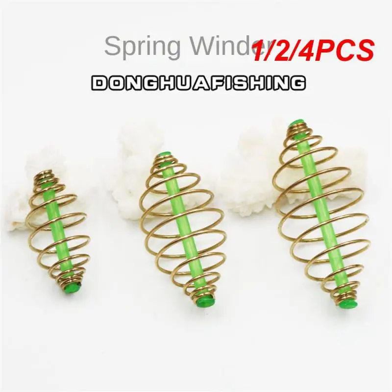 1/2/4PCS ALASICKAlot 3 Sizes Carp Fishing Spring Feeder Fishing Bait Cage for Carp Fishing Fresh & Saltwater Inline Method
1/2/4PCS ALASICKAlot 3 Sizes Carp Fishing Spring Feeder Fishing Bait Cage for Carp Fishing Fresh & Saltwater Inline Method