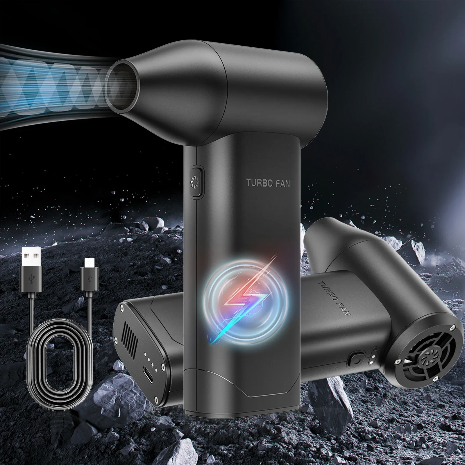 Violent Mini Turbo Jet Fan Air Blower X5 Brushless Motor 130,000 RPM Super Jet Dry 200W High Power Wind Speed 52m/s Air Duster
Violent Mini Turbo Jet Fan Air Blower X5 Brushless Motor 130,000 RPM Super Jet Dry 200W High Power Wind Speed 52m/s Air Duster