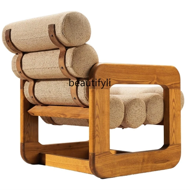 New Nordic Style Solid Wood Leisure Sofa White Wax Retro Armchair Creative Fabric Soft Decoration
New Nordic Style Solid Wood Leisure Sofa White Wax Retro Armchair Creative Fabric Soft Decoration