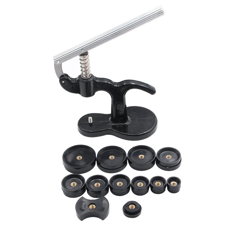 13Pcs/Set Black Watch Press Tool Set For Watch Back Case Press Battery Changing Watch Capping Machine Watch Tools
13Pcs/Set Black Watch Press Tool Set For Watch Back Case Press Battery Changing Watch Capping Machine Watch Tools