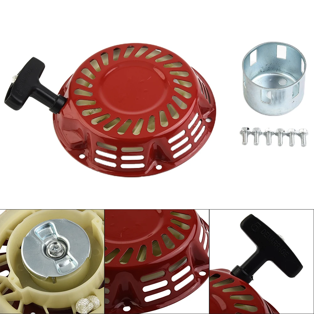 Pull Start Kit Recoil Starter Set Replacement 28400-ZE1-003ZF Pack Parts Recoil Cup Replace For Honda GX160 GX168
Pull Start Kit Recoil Starter Set Replacement 28400-ZE1-003ZF Pack Parts Recoil Cup Replace For Honda GX160 GX168
