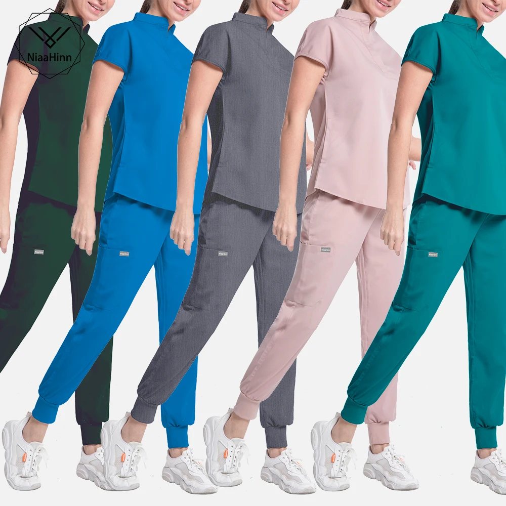 Fashion Slim Women Scrubs Suit Hospital Workwear Medical Surgery Multicolor Unisex Uniform Nurse Medical Uniform Dentist Suit
Fashion Slim Women Scrubs Suit Hospital Workwear Medical Surgery Multicolor Unisex Uniform Nurse Medical Uniform Dentist Suit