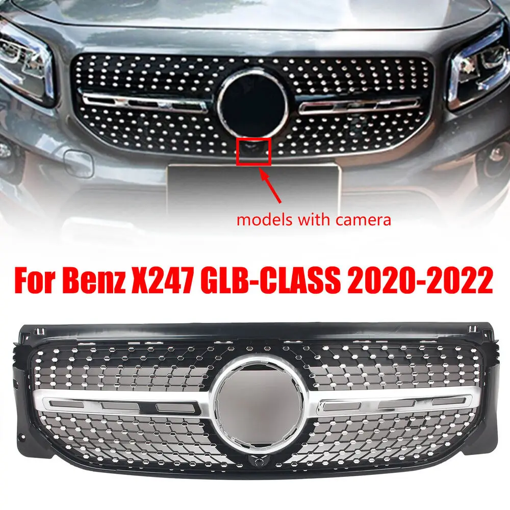 Передние гоночные решетки Facelift для Mercedes-Benz X247 GLB220 GLB250 2020 + на гриле
Передние гоночные решетки Facelift для Mercedes-Benz X247 GLB220 GLB250 2020 + на гриле