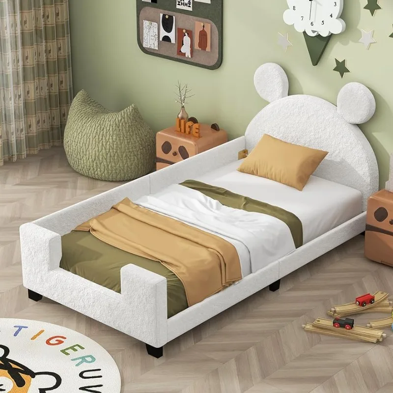 Детская Мягкая двухспальная кровать FIQHOME, флисовая мягкая двухместная кровать с картонной спинкой и ушками
Детская Мягкая двухспальная кровать FIQHOME, флисовая мягкая двухместная кровать с картонной спинкой и ушками