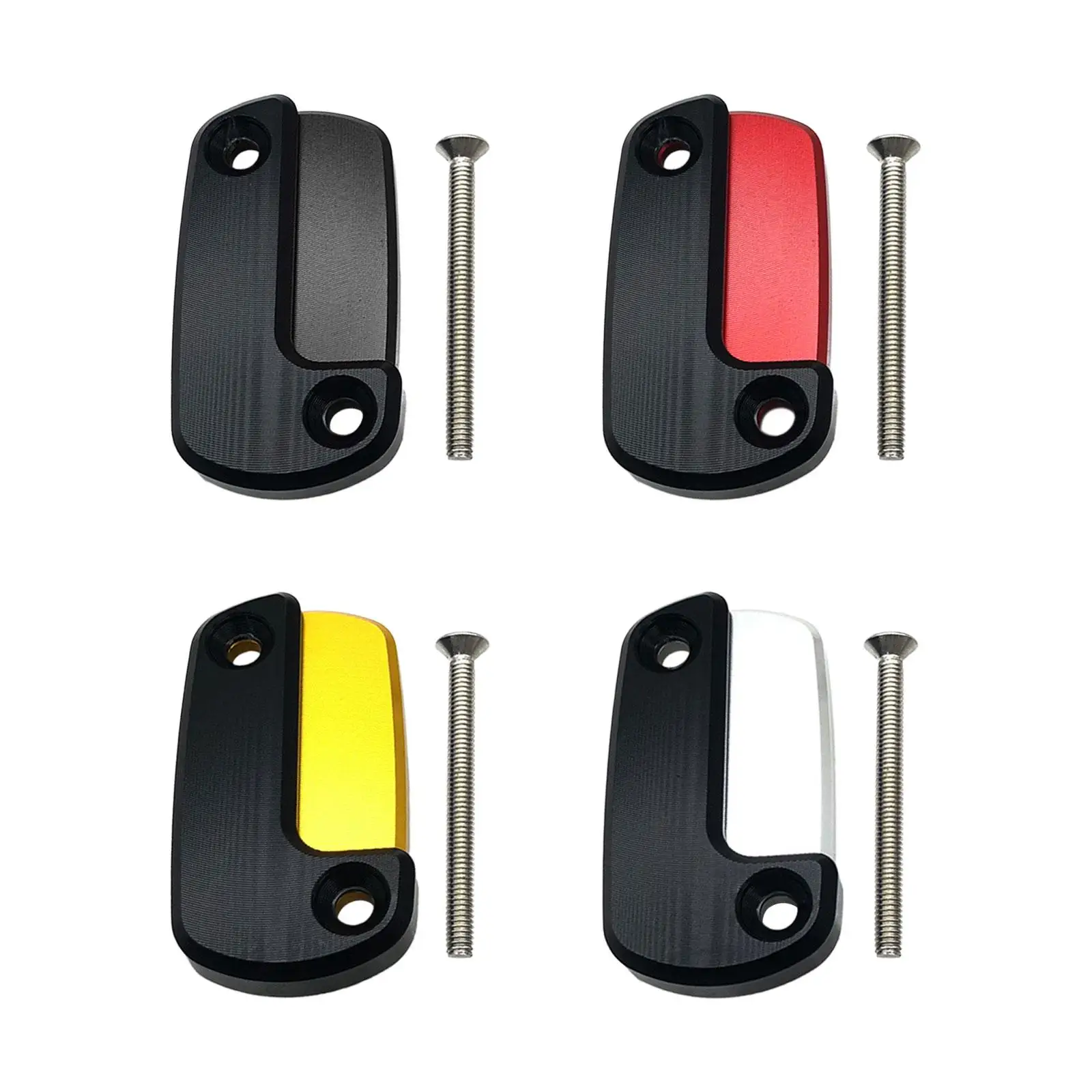 Rear Brake Reservoir Cover Cap Durable Aluminum Alloy Motorbike Parts Assembly Replacement Parts for Honda CB250R CB150R
Rear Brake Reservoir Cover Cap Durable Aluminum Alloy Motorbike Parts Assembly Replacement Parts for Honda CB250R CB150R