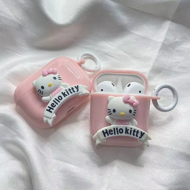 Cute 3D Pink Hello Kitty For Airpods Pro 2 Case 2022,Soft TPU Earphone Cover For Airpods 3 Case/Airpods 1/2 Case For Girls/Women
Cute 3D Pink Hello Kitty For Airpods Pro 2 Case 2022,Soft TPU Earphone Cover For Airpods 3 Case/Airpods 1/2 Case For Girls/Women