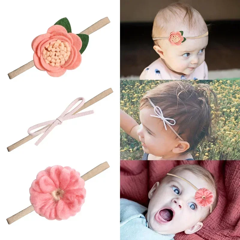3Pcs/Lot Baby Girl Headbands Newborn Flowers Hair Bows Kids Toddler Headbands Nylon Elastic Hair Bands Children Hair Accessories
3Pcs/Lot Baby Girl Headbands Newborn Flowers Hair Bows Kids Toddler Headbands Nylon Elastic Hair Bands Children Hair Accessories