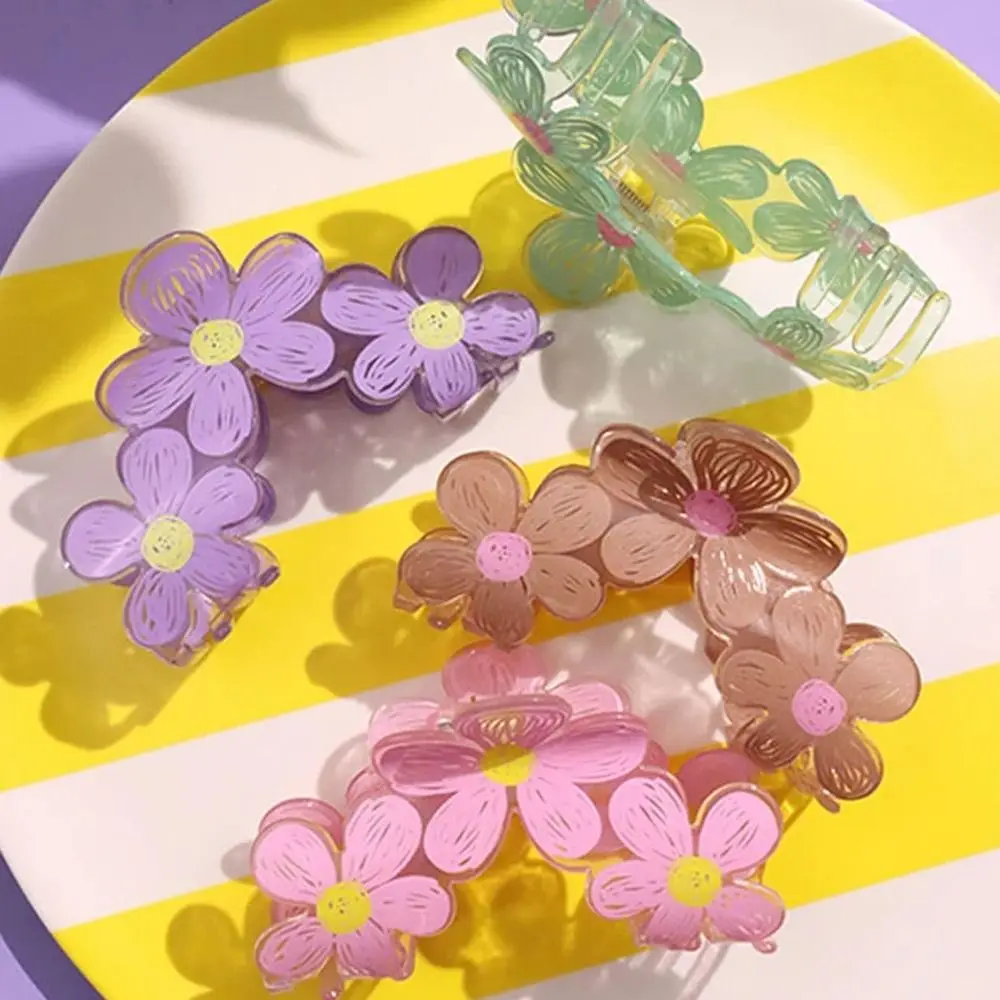Large Hairpins Shark Clip Candy Color For Girls Geometric Headdress Acrylic Women Hair Clip Korean Hairgrip Flower Hair Claw
Large Hairpins Shark Clip Candy Color For Girls Geometric Headdress Acrylic Women Hair Clip Korean Hairgrip Flower Hair Claw