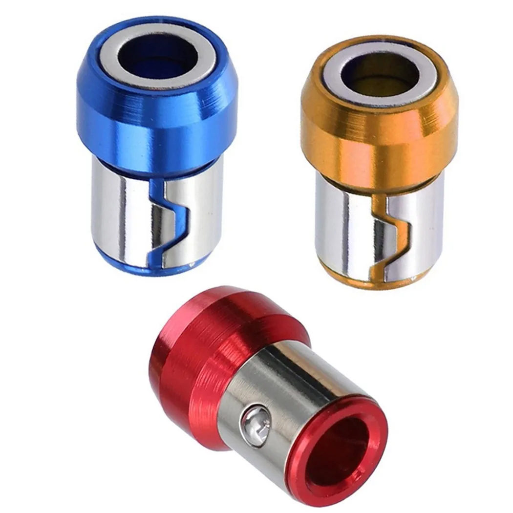 Universal Magnetic Ring 1/4"Metal Screwdriver Bit Magnetic Ring For 6.35mm Shank Anti-Corrosion Drill Bit Magnet Powerful Ring
Universal Magnetic Ring 1/4"Metal Screwdriver Bit Magnetic Ring For 6.35mm Shank Anti-Corrosion Drill Bit Magnet Powerful Ring