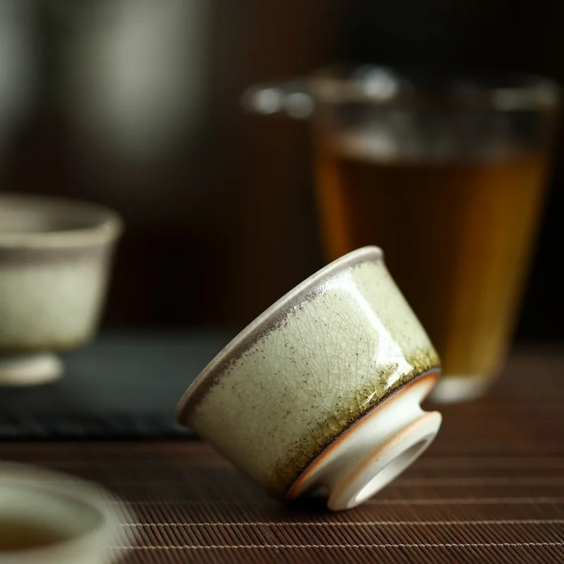 ★Crackle Glaze Kiln Baked Full Open Piece Silent Cup Ruodeep Horse Hoof-Shaped Cup I Ceramic Cup Green Fragrant Zhi Wild Burning
★Crackle Glaze Kiln Baked Full Open Piece Silent Cup Ruodeep Horse Hoof-Shaped Cup I Ceramic Cup Green Fragrant Zhi Wild Burning