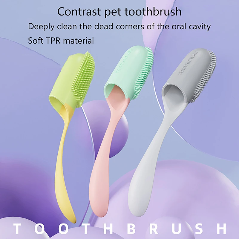 Pet Tooth Cleaning Care Finger Wrap Cat Dog Oral Cleaning Toothbrush Tool With Handle Dog Cat Finger Toothbrush Pet Supplies
Pet Tooth Cleaning Care Finger Wrap Cat Dog Oral Cleaning Toothbrush Tool With Handle Dog Cat Finger Toothbrush Pet Supplies