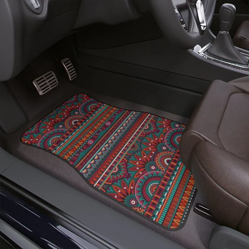 Boho Hippie Car Accessory Floor Mats Retro Mod Car Decor Vehicle Hippie Van Truck Car Gift Hippy Floor Mats
Boho Hippie Car Accessory Floor Mats Retro Mod Car Decor Vehicle Hippie Van Truck Car Gift Hippy Floor Mats