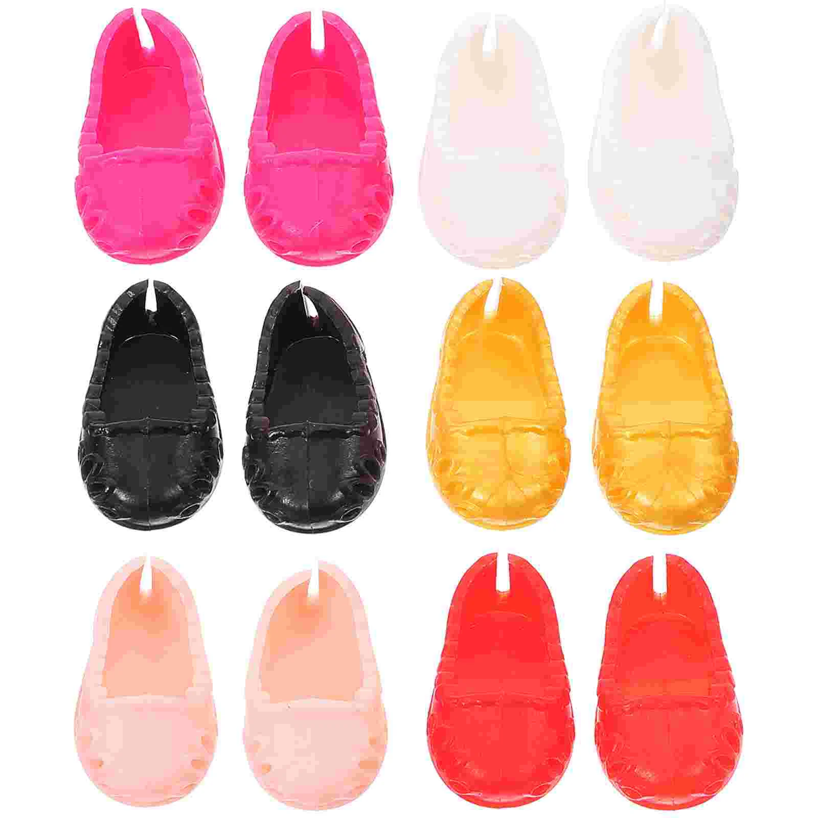 6 Pairs Baby Shoes Dolls Accessories Mini Scene Adornments Dedicated Small House Props Plastic Toy Tiny
6 Pairs Baby Shoes Dolls Accessories Mini Scene Adornments Dedicated Small House Props Plastic Toy Tiny