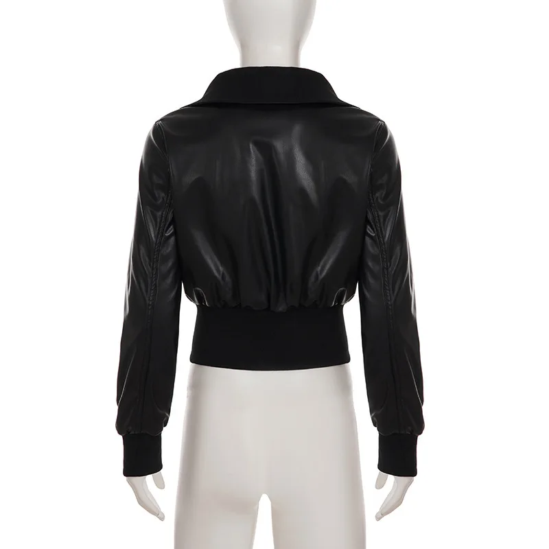 AltGoth Amercian Vintage Pu Leather Jacket Women Streetwear Harajuku Grunge Emo Alternative Grunge Zipper Casual Coats Female 49 S54df639f6dc04d65a994128812c7a1ff7