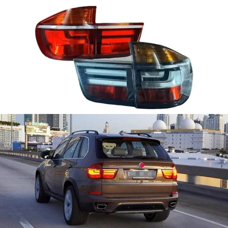 For BMW X5 E70 2007-2013 Car Accessories modified LED Rear Tail Light Assembly Stop Lights Parking Lamp Turn signal Rear lamp
For BMW X5 E70 2007-2013 Car Accessories modified LED Rear Tail Light Assembly Stop Lights Parking Lamp Turn signal Rear lamp