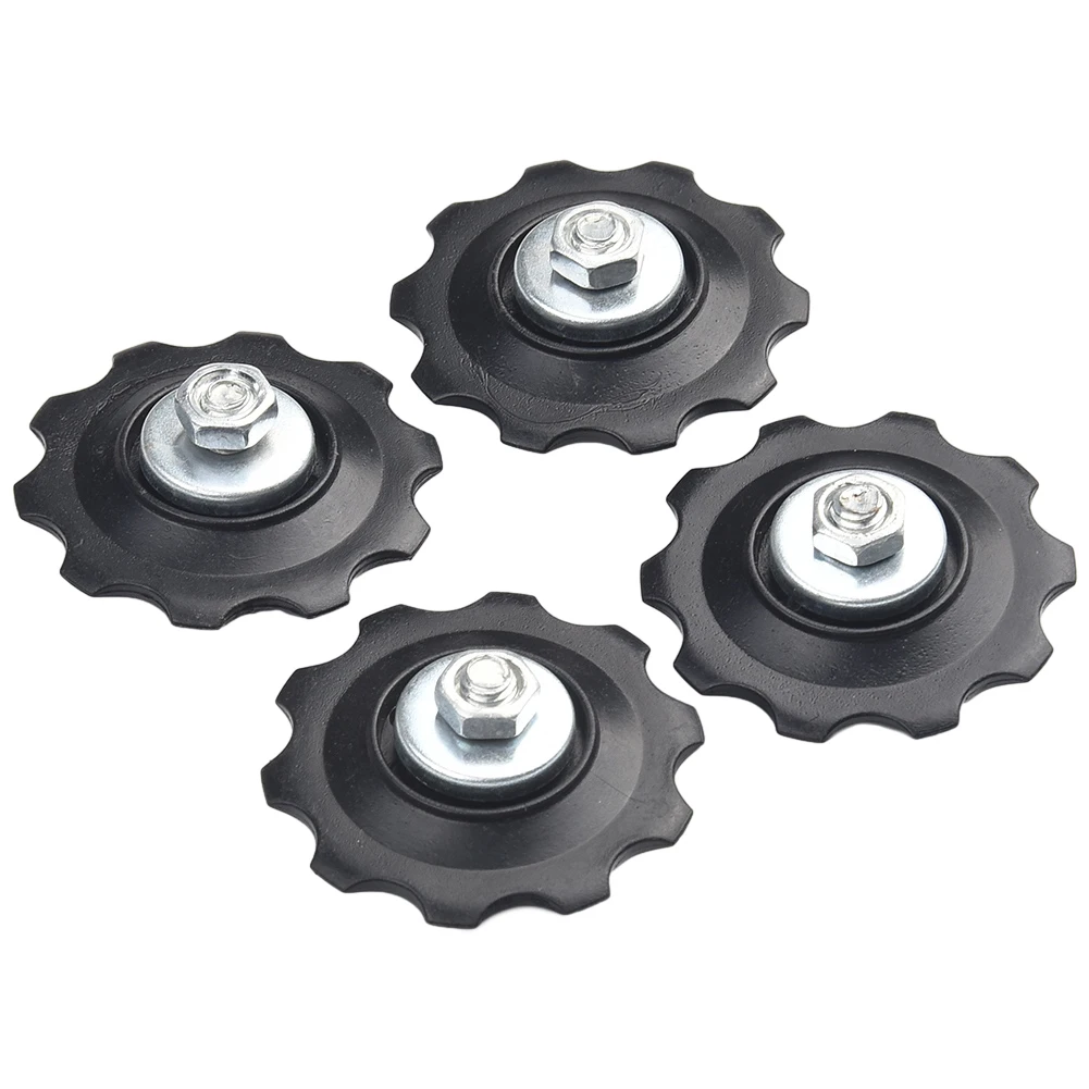 Bike Wheels 4*Guide Wheels WHEELS GEAR Black MECH DERAILLEUR (PAIR) Plastic Rear Derailleur 10T 15g Easy To Use
Bike Wheels 4*Guide Wheels WHEELS GEAR Black MECH DERAILLEUR (PAIR) Plastic Rear Derailleur 10T 15g Easy To Use