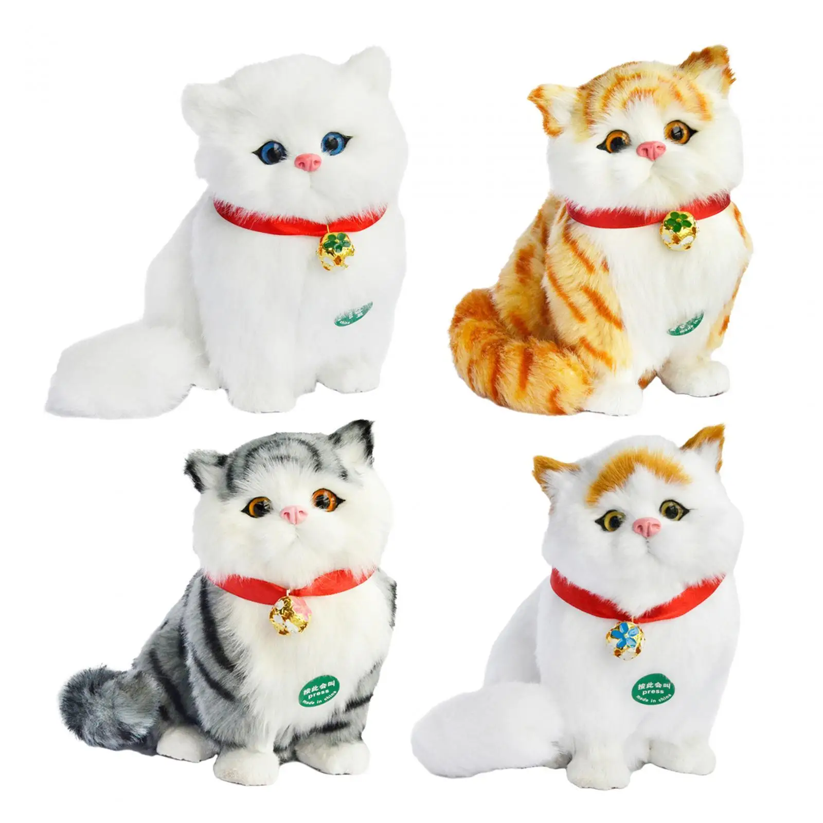 Модель кошки, милый мультяшный подарок, игрушка для домашних животных для автомобиля, дивана, офиса
Модель кошки, милый мультяшный подарок, игрушка для домашних животных для автомобиля, дивана, офиса